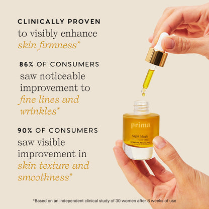 Night Magic | Clinically Proven Facial Oil for Firmer, Glowing Skin - PrimaPrimaproduct_type