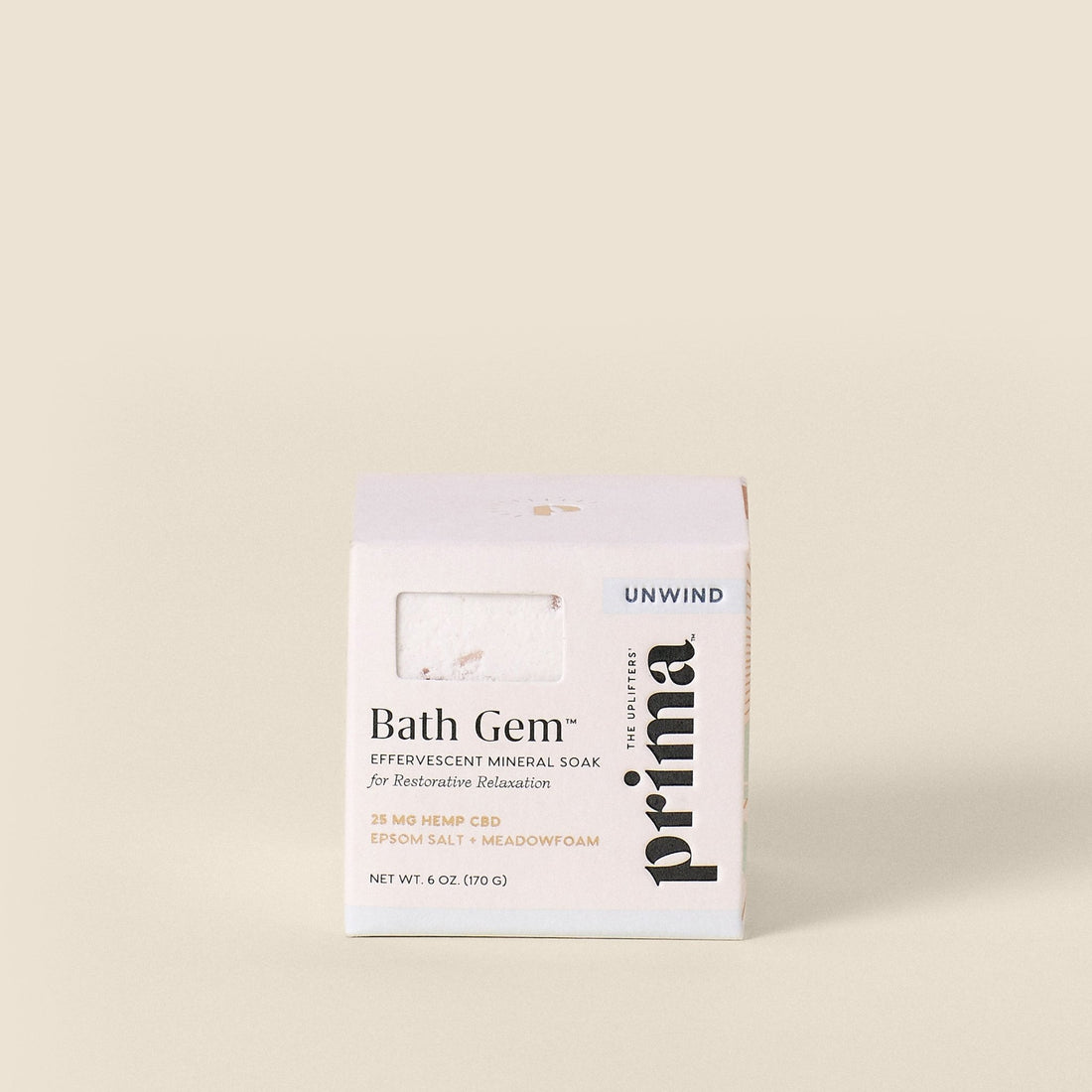 Unwind Bath Gem™ | Moisturizing Bath Soak with Epsom Salt &amp; Magnesium - PrimaPrimaproduct_type