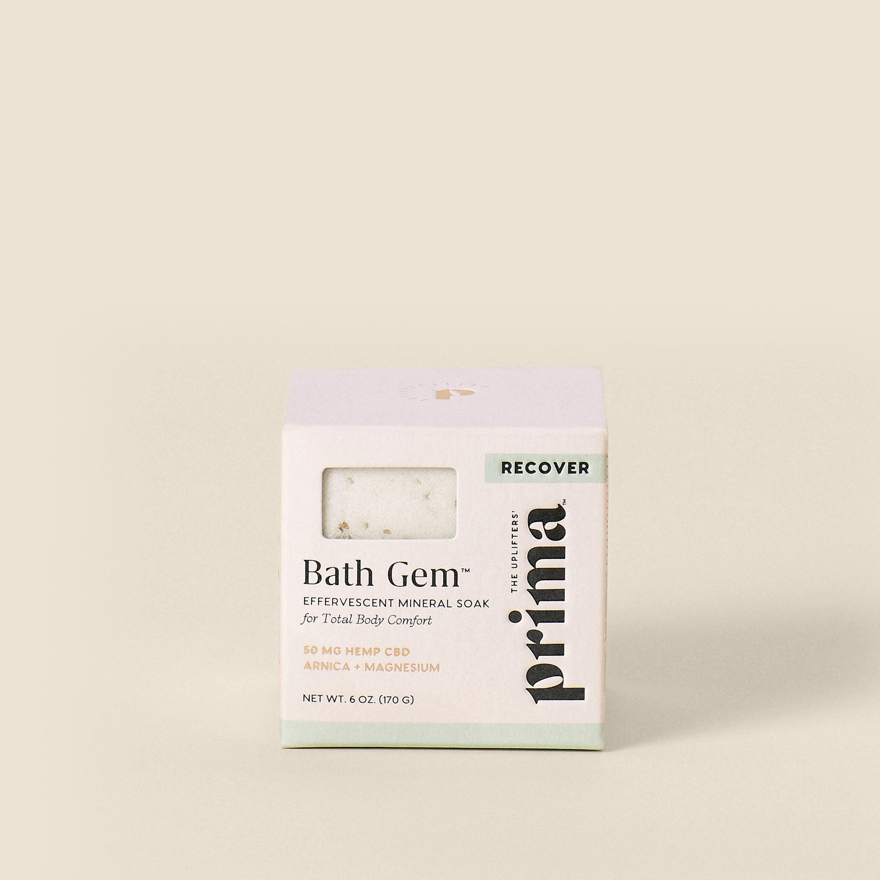 Recover Bath Gem™ | Extra-Strength Bath Soak with Arnica &amp; Magnesium