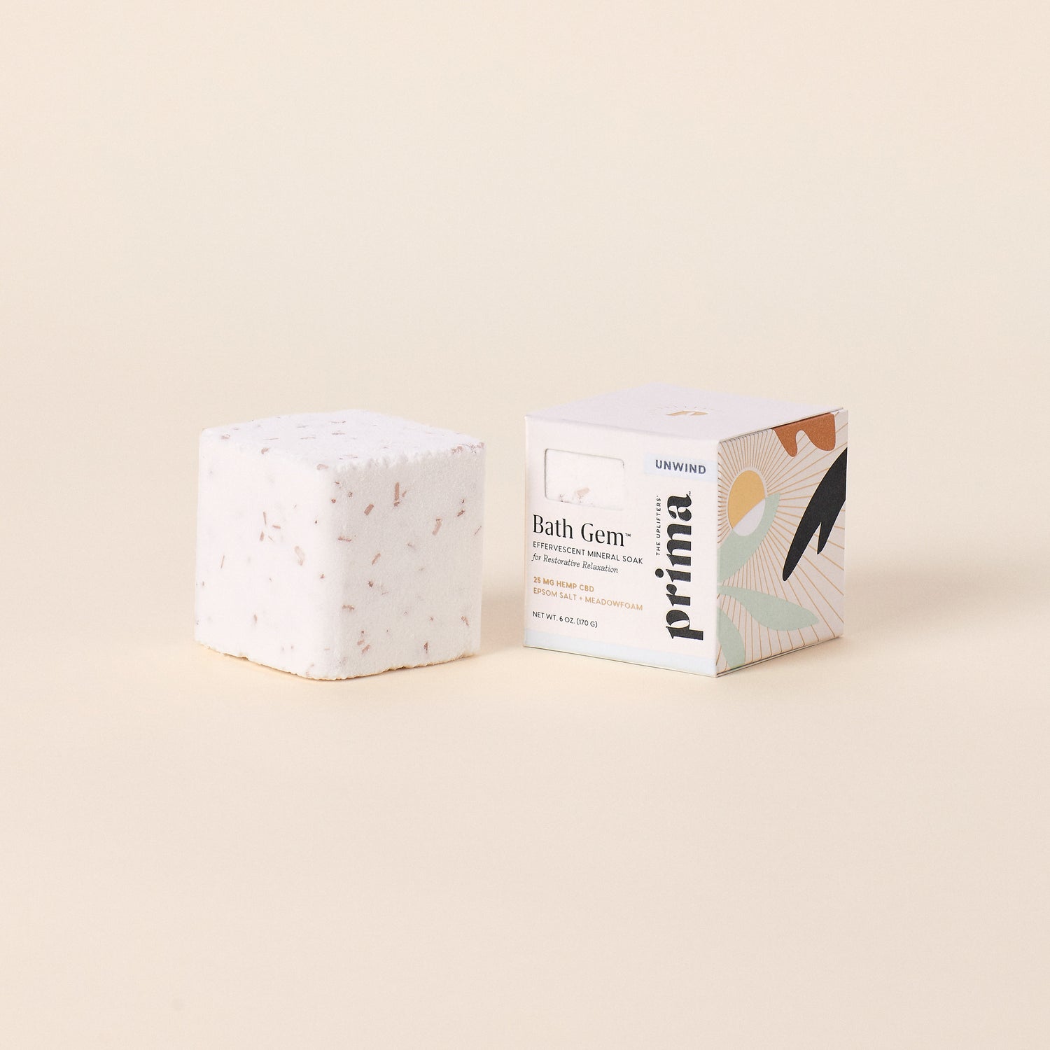 Unwind Bath Gem™ | Moisturizing Bath Soak with Epsom Salt &amp; Magnesium
