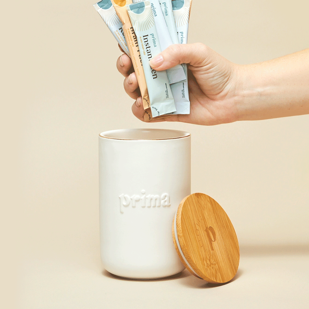 the holding jar | ceramic canister | Prima